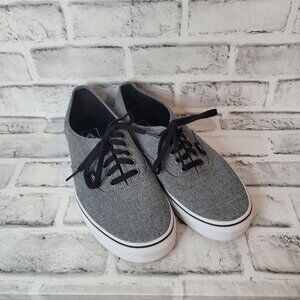 NWOB Vans Low Pro Gray Lace Up Skate Shoes Size 8.5M 10W